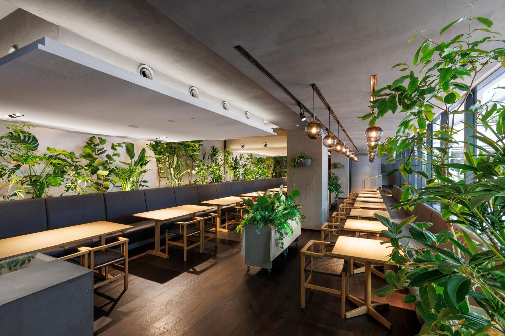 Good Nature Hotel Кіото Екстер'єр фото The interior of the restaurant