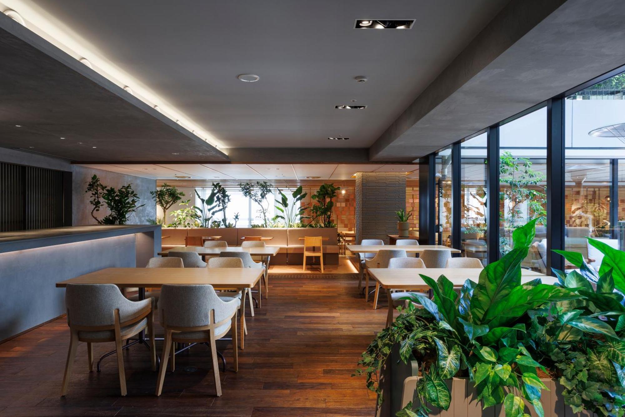 Good Nature Hotel Кіото Екстер'єр фото The interior of the lounge