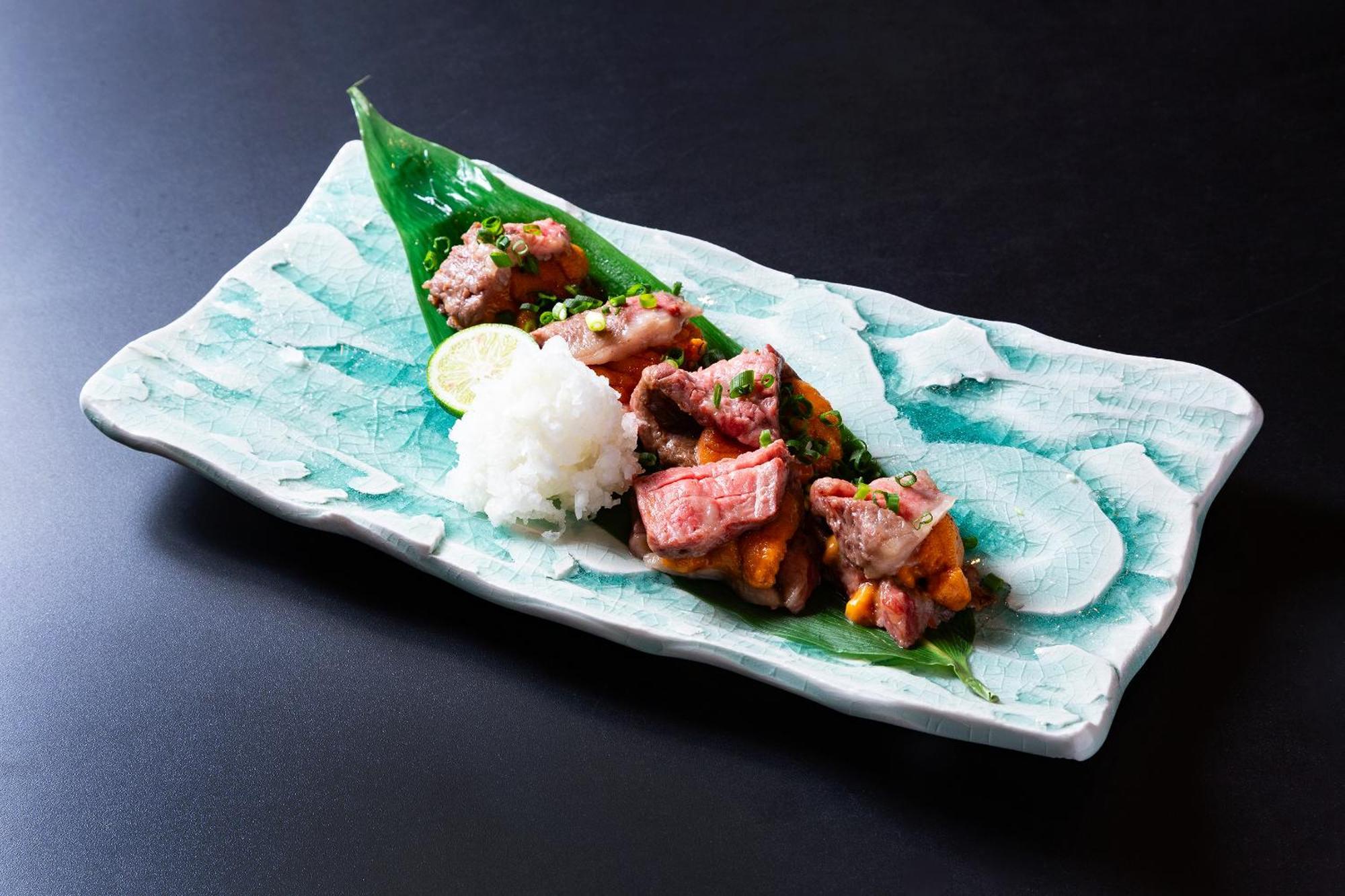 Good Nature Hotel Кіото Екстер'єр фото A plate of omakase